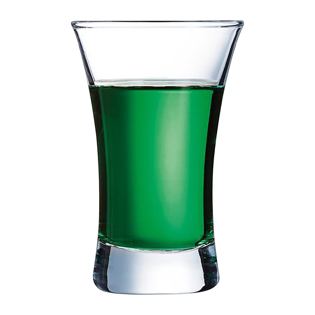 JB099 Arcoroc Hot Shot Slammer Glasses 70ml (48 Pack)