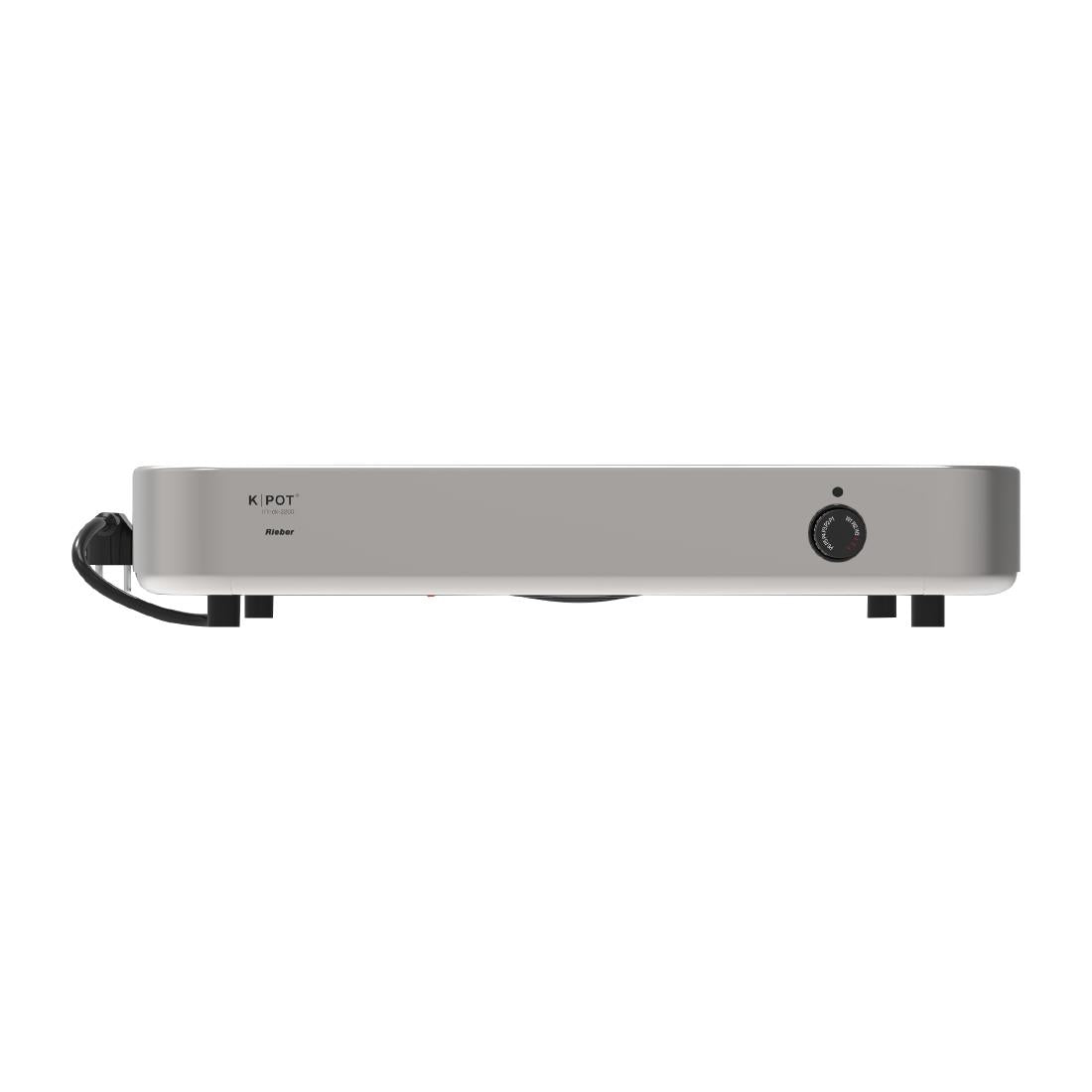 JB151 Rieber K-Pot Glass Ceramic Hob 1/1GN Stainless Steel CK-2200