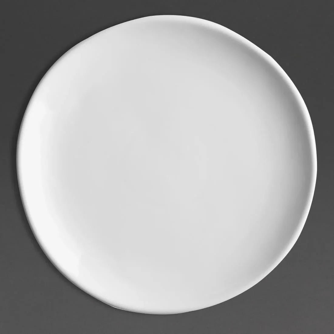 JB175 Olympia Chia White Plate - 270mm 10 1/2" (Box 6)
