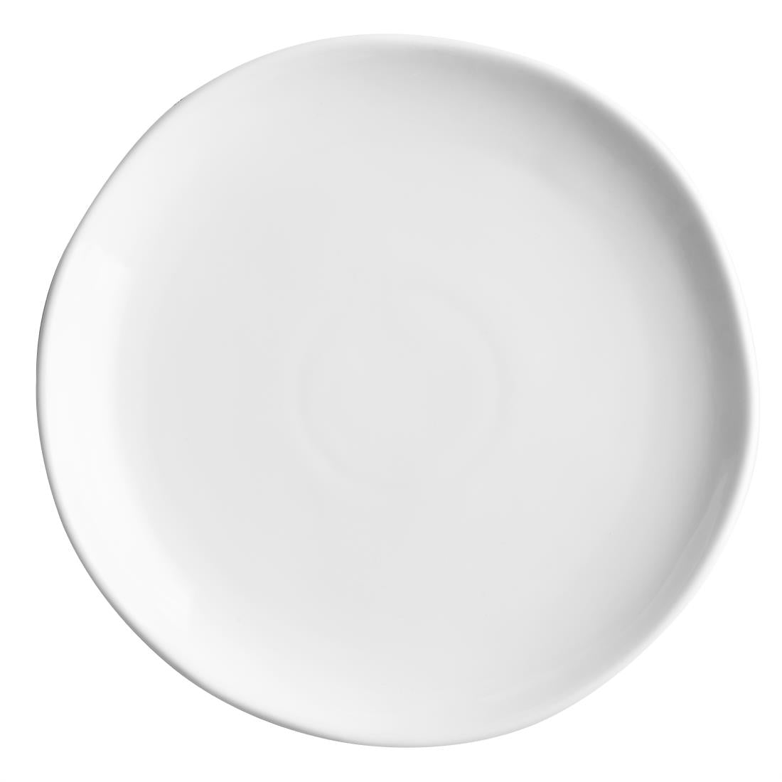 JB176 Olympia Chia White Plate - 200mm 8" (Box 6)