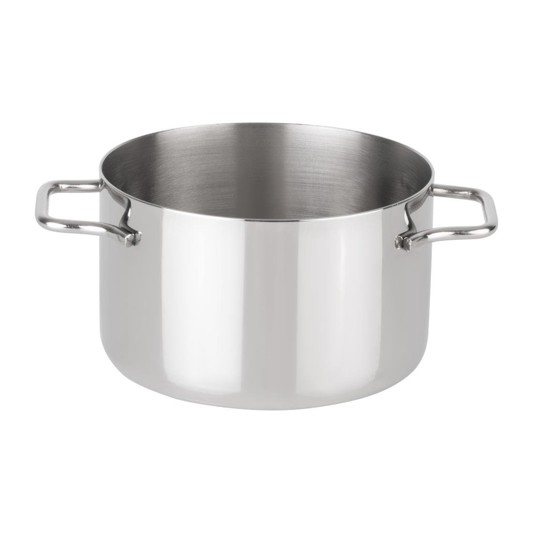 JB191 Olympia Table Presentation Mini Casserole Dish Stainless Steel - 120mm