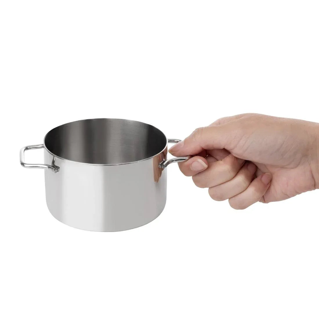 JB190 Olympia Table Presentation Mini Casserole Dish Stainless Steel - 100mm
