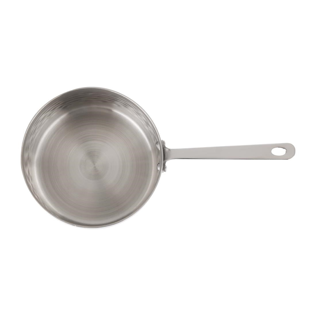 JB196 Olympia Table Presentation Mini Sauce Pan Stainless Steel Hammered - 90x60mm