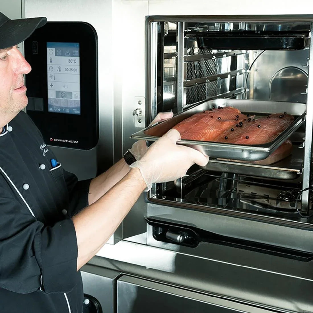JB252 Convotherm Maxx Pro 10.20 Es Easytouch Recessed Door Smoke Combi Oven (Direct)