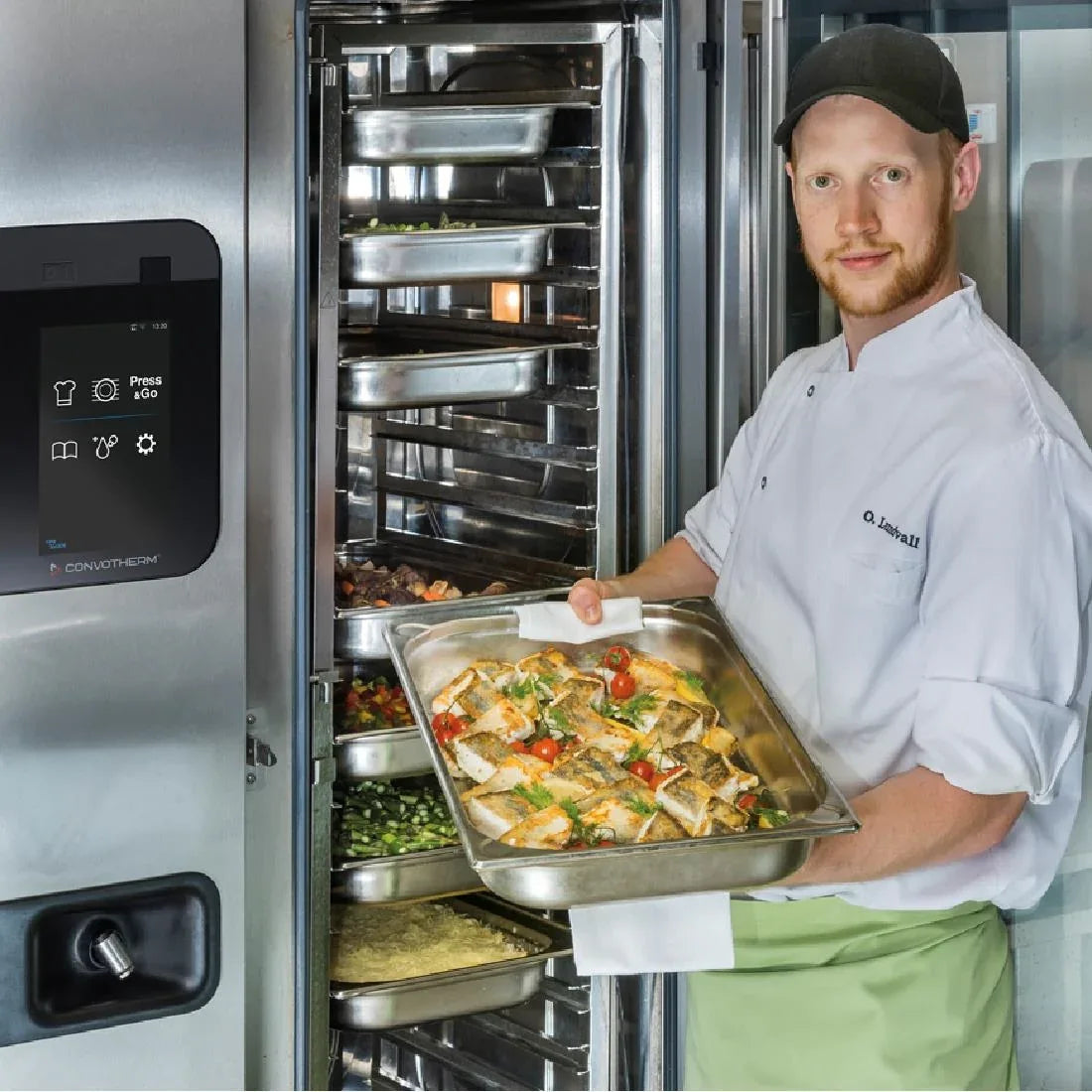 JB286 Convotherm Maxx Pro 20.20 Gb Easytouch Recessed Door Combi Oven (Direct)