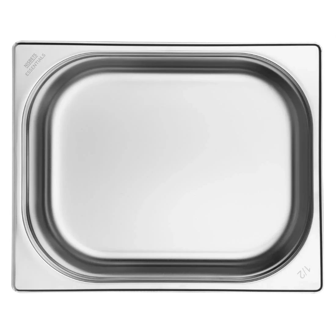 JB371 Nisbets Essentials Stainless Steel Gastronorms 1/2 65mm (Pack 3)