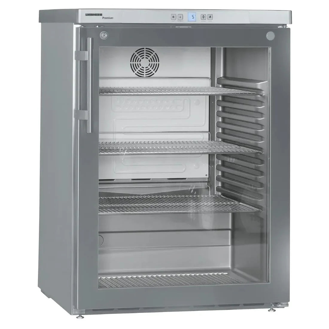 JB421 Liebherr FKUV 1663 Glass Door Undercounter Fridge 141Ltr
