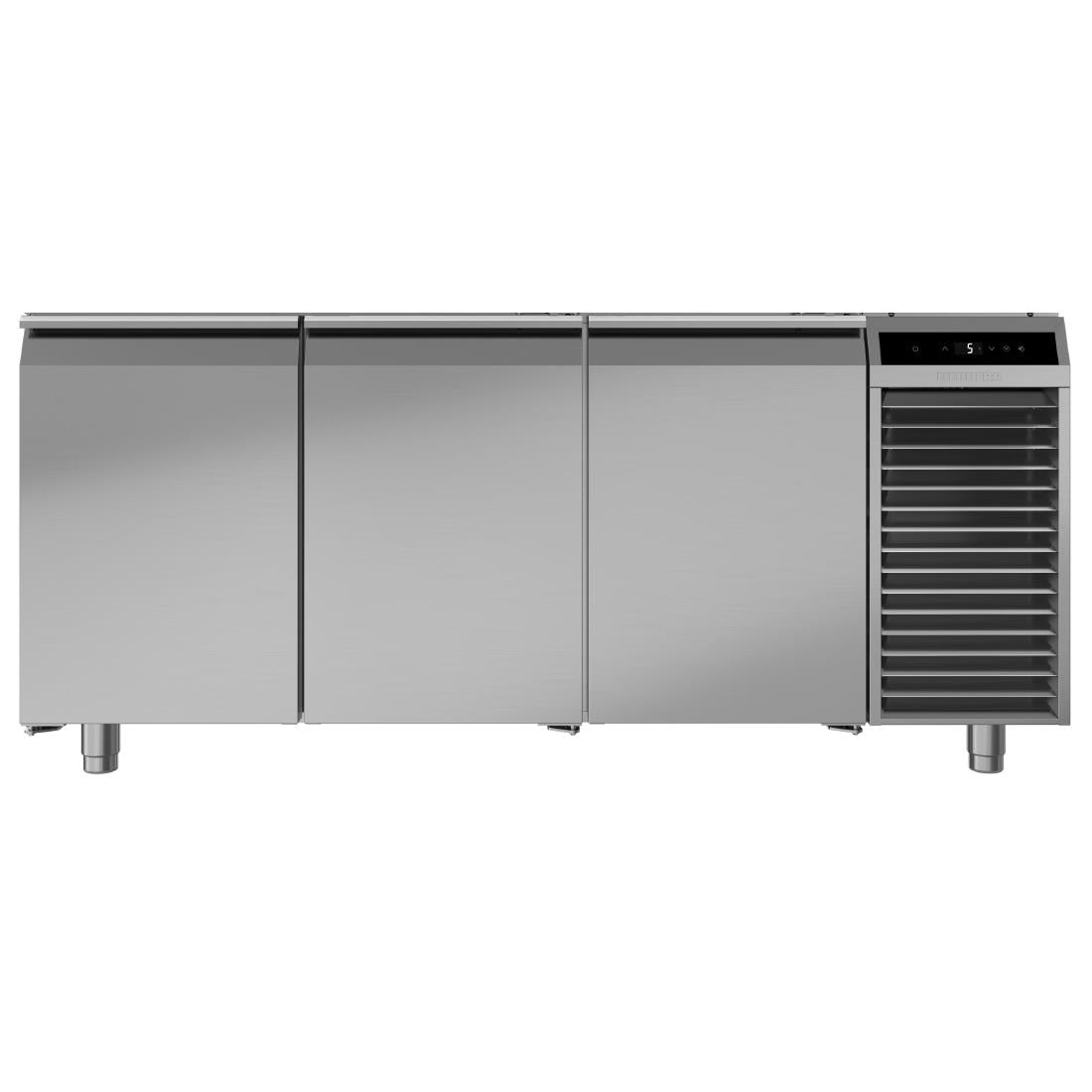 JB434 Liebherr FRTSVG 7531 3 Door Counter Fridge with Splashback 440Ltr