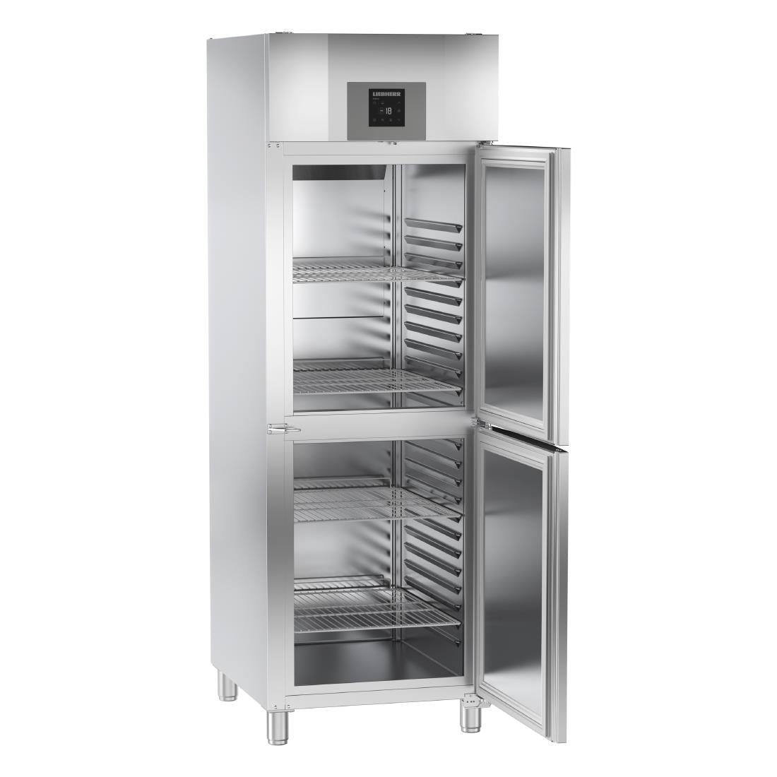 JB436 Liebherr GGPV 6577 Stainless Steel Upright Freezer 464Ltr