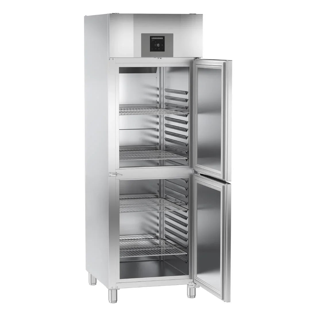 JB436 Liebherr GGPV 6577 Stainless Steel Upright Freezer 464Ltr