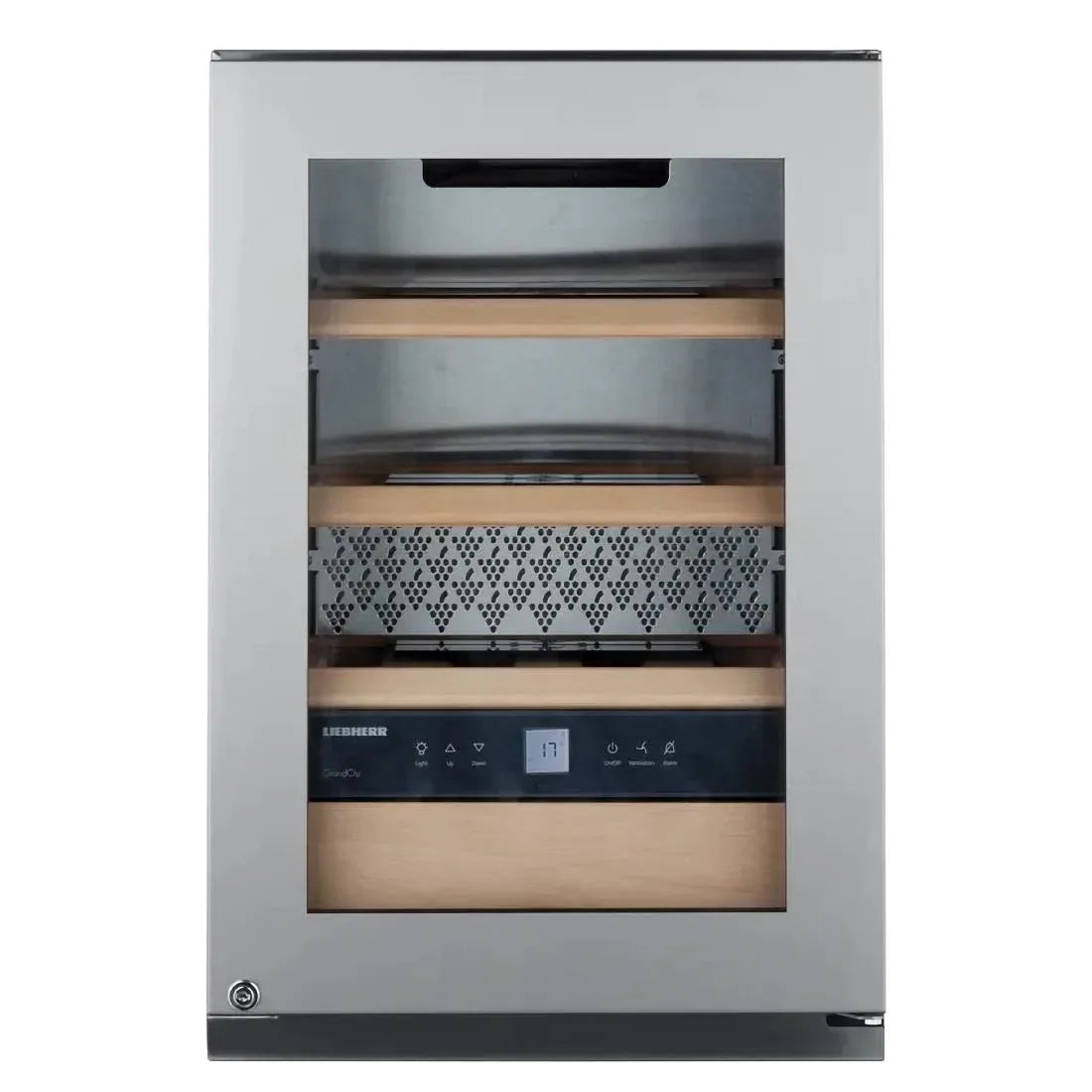 JB465 Liebherr WKES 653 Stainless Steel Undercounter Wine Cooler 48Ltr