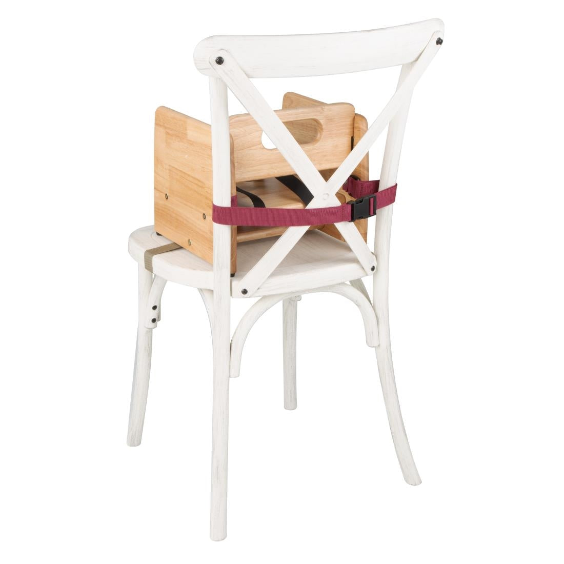 JB529 Bolero Booster Seat - Natural Wood Finish