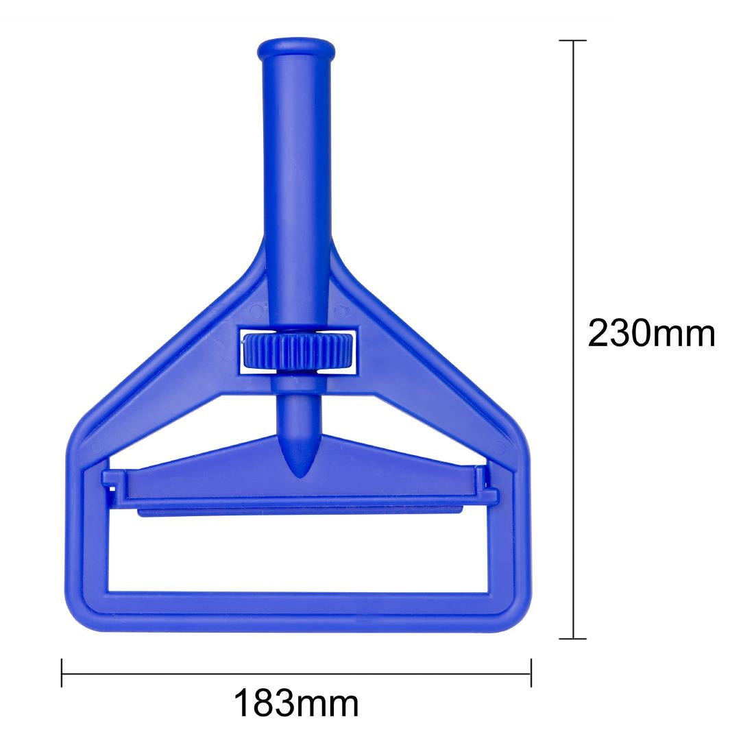 Jantex Connect Wide Kentucky Mop Head Clip Blue