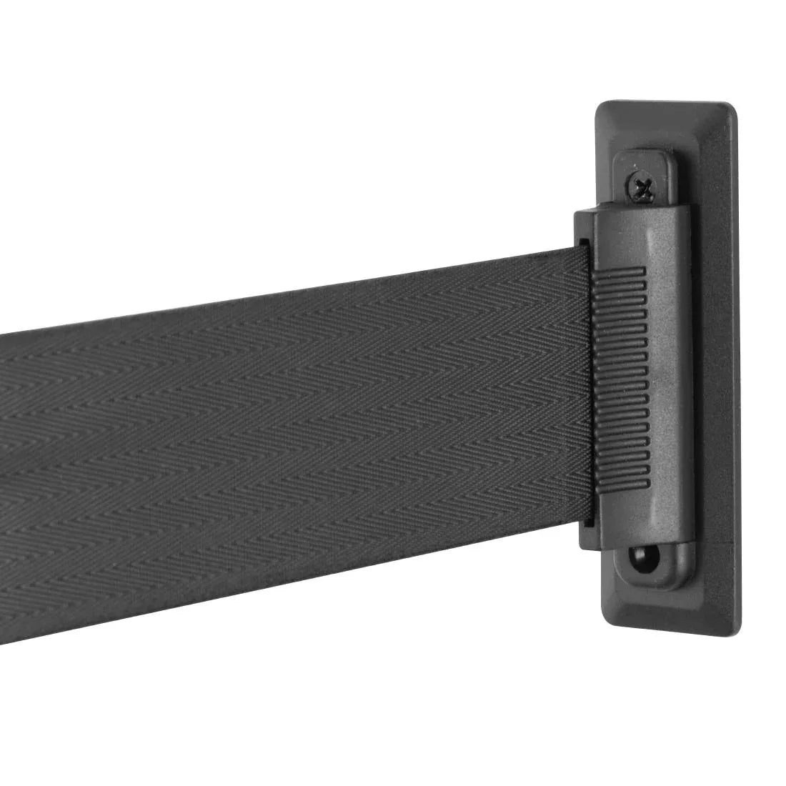 JB680 Bolero Wall Mounted Barrier Strap Black - 3m