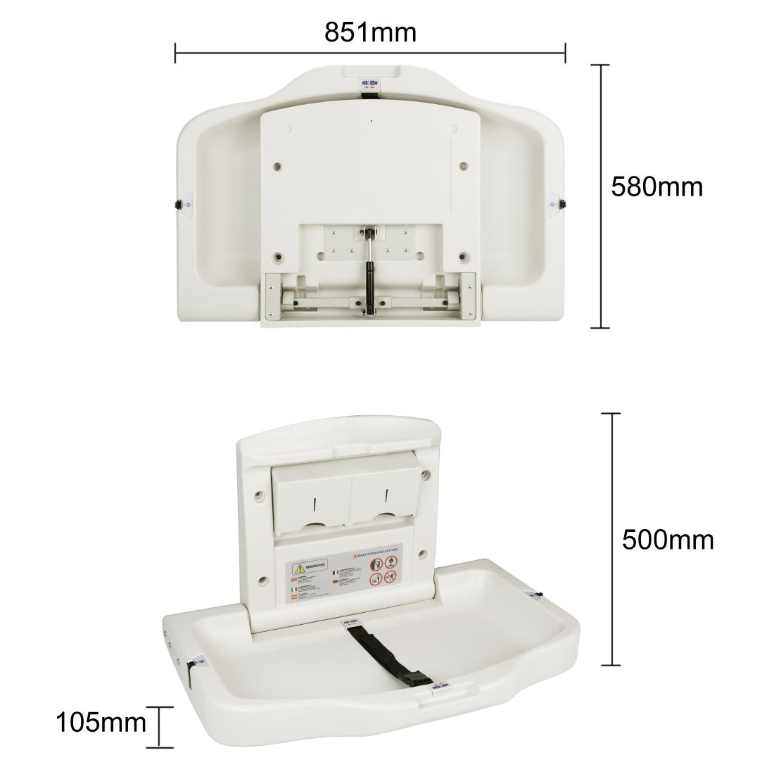 JB681 Bolero Horizontal Changing Station