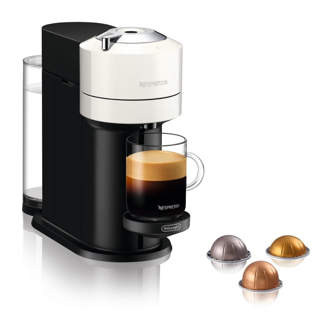 JB691 Nespresso Vertuo Next, White by De'Longhi