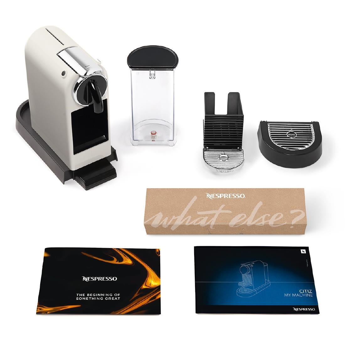 JB694 Nespresso Citiz, White by De'Longhi