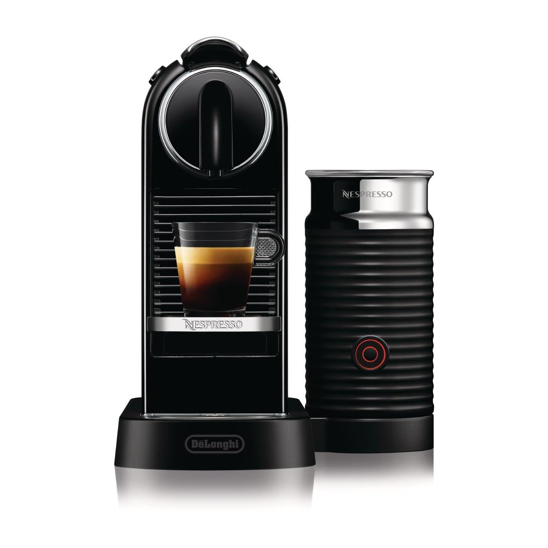 JB695 Nespresso Citiz & Milk, Black by De'Longhi