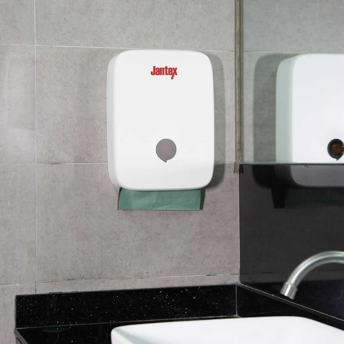 Jantex Hand Towel Dispenser Large White