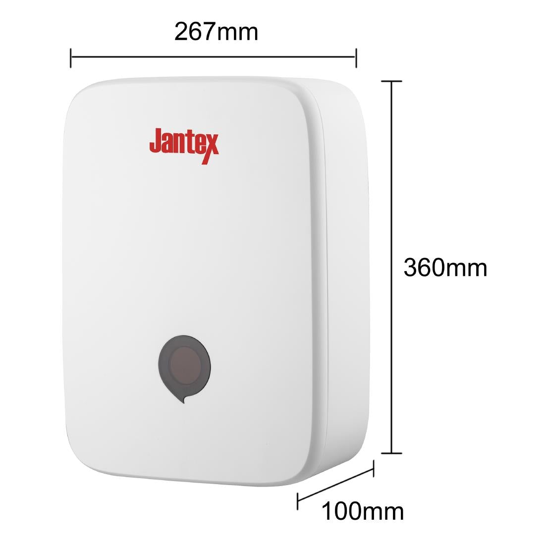 Jantex Hand Towel Dispenser Large White
