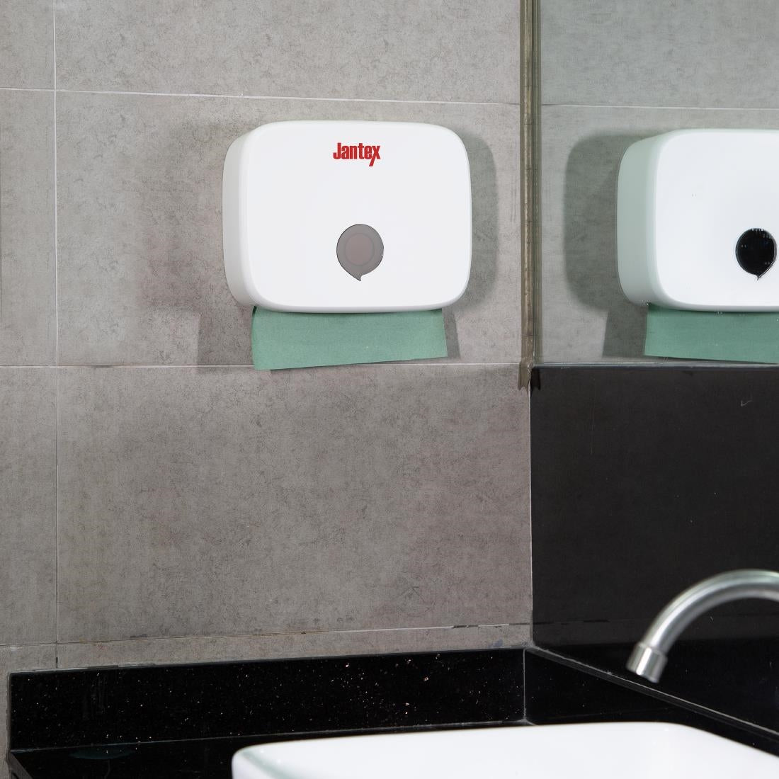 Jantex Hand Towel Dispenser Slim White