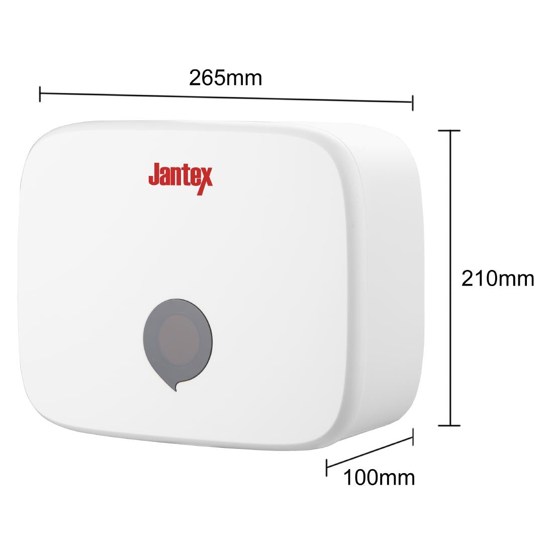 Jantex Hand Towel Dispenser Slim White