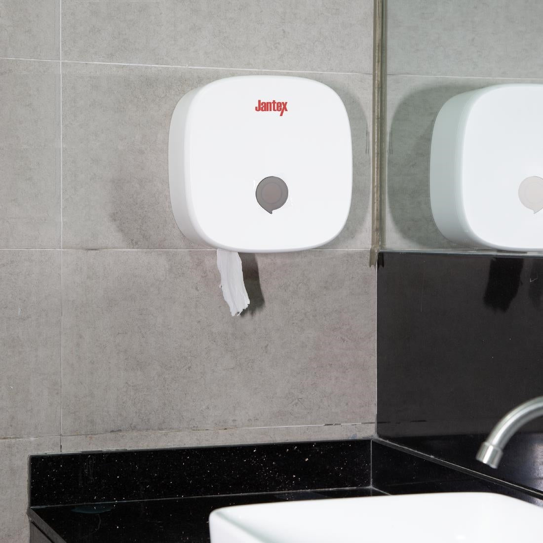 Jantex Jumbo Roll Dispenser White