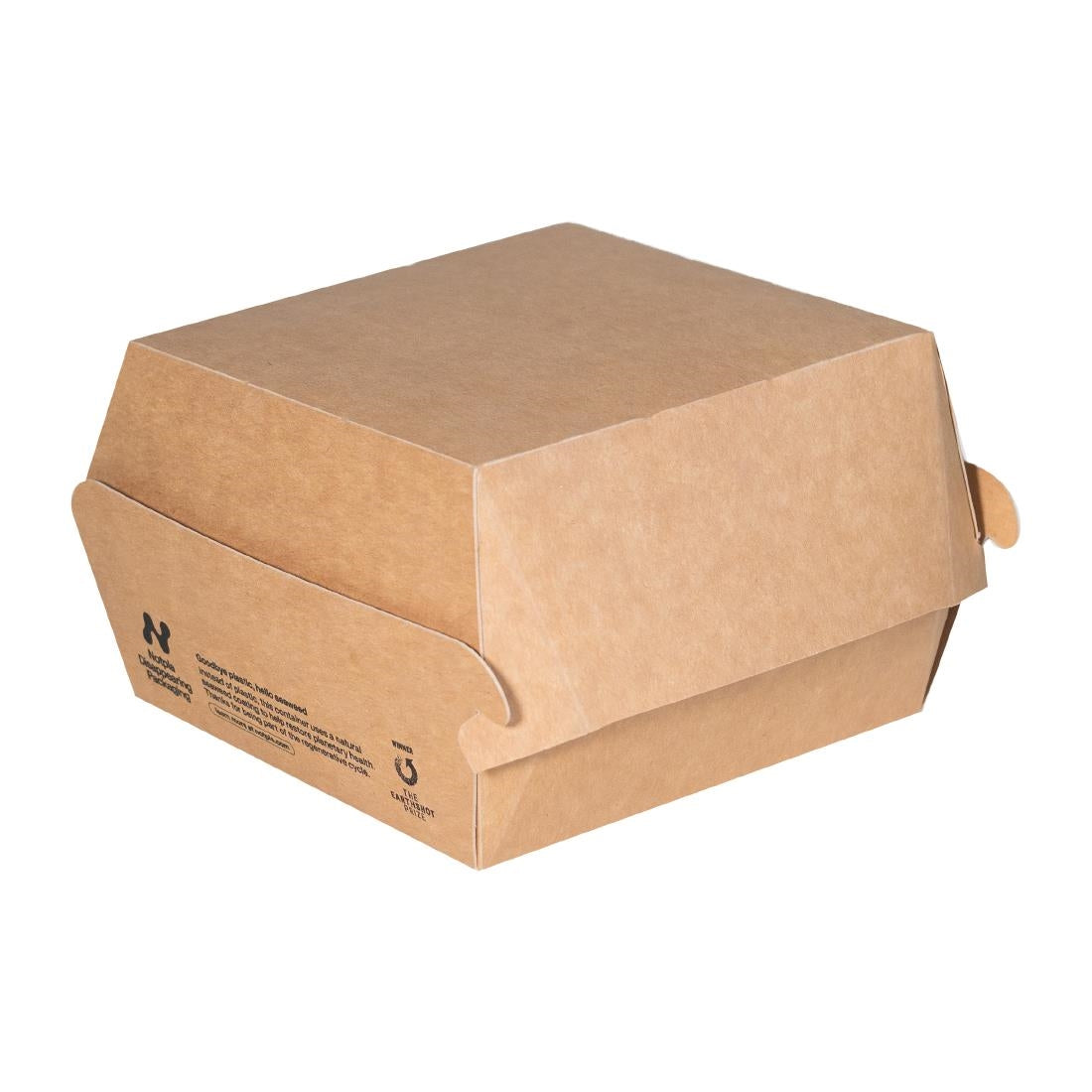 JB805 Notpla Burger Box Clamshell 6"(Pack 300)