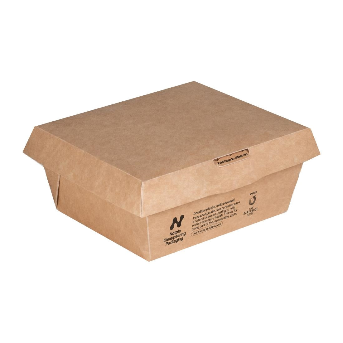 JB810 Notpla Open Meal Box 800ml(Pack 260)