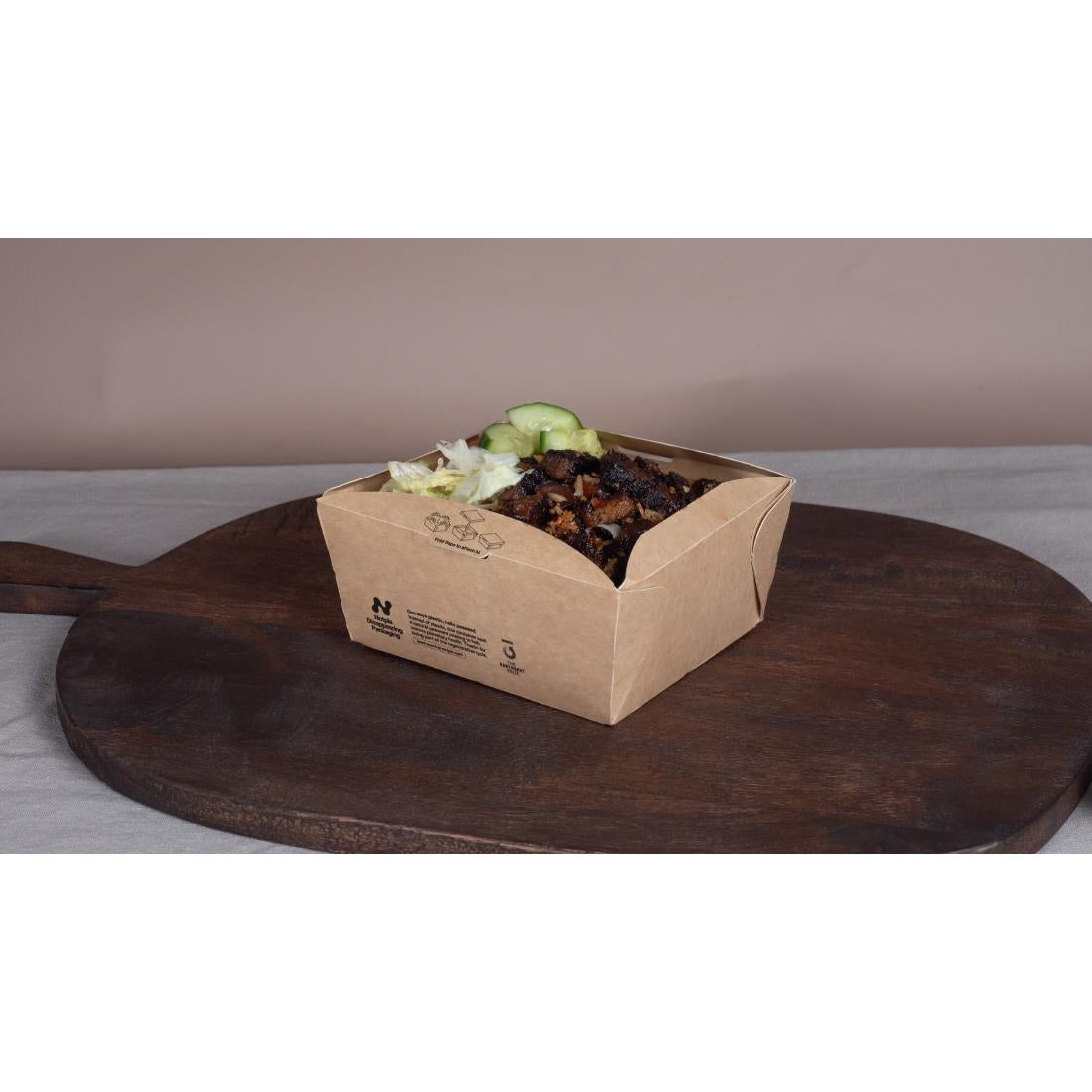 JB810 Notpla Open Meal Box 800ml(Pack 260)