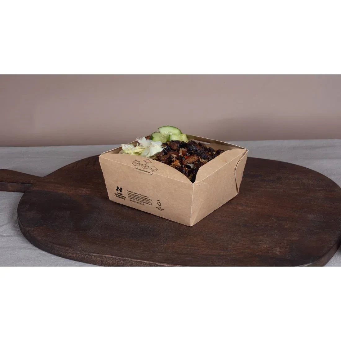 JB810 Notpla Open Meal Box 800ml(Pack 260)