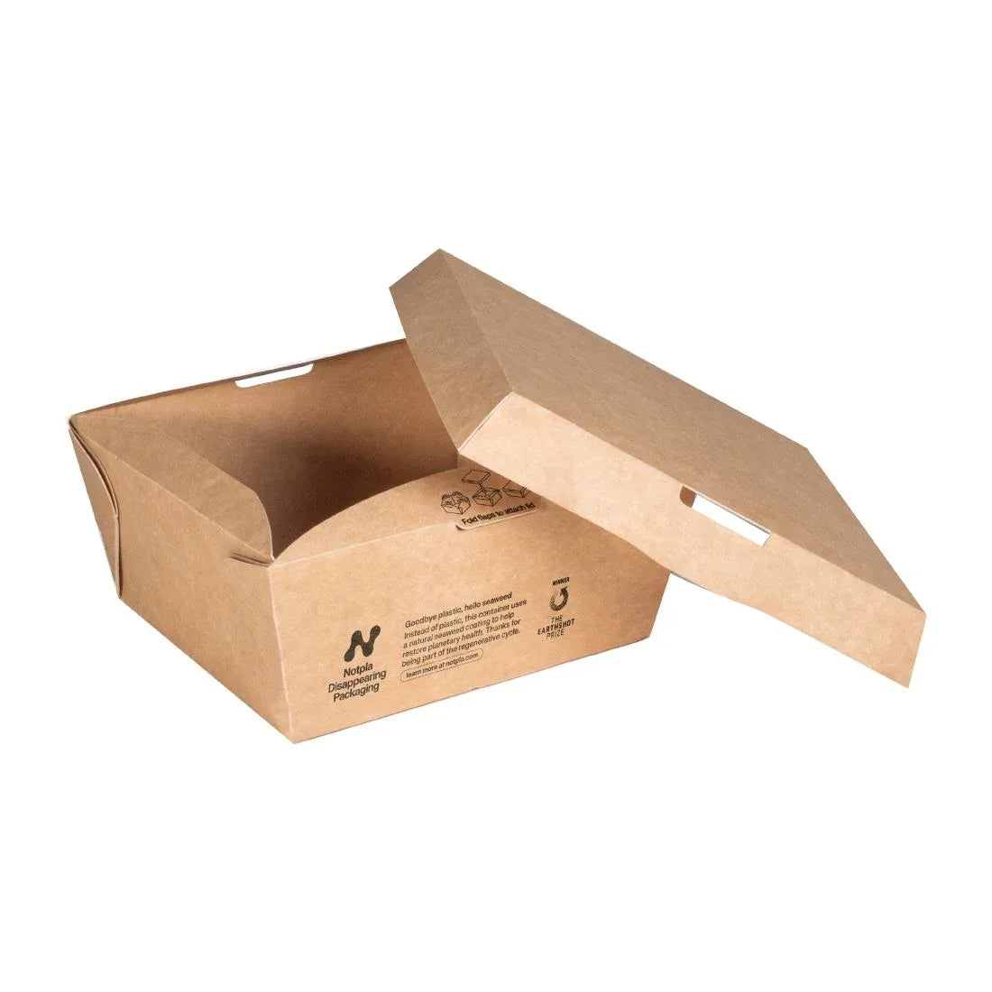 JB810 Notpla Open Meal Box 800ml(Pack 260)