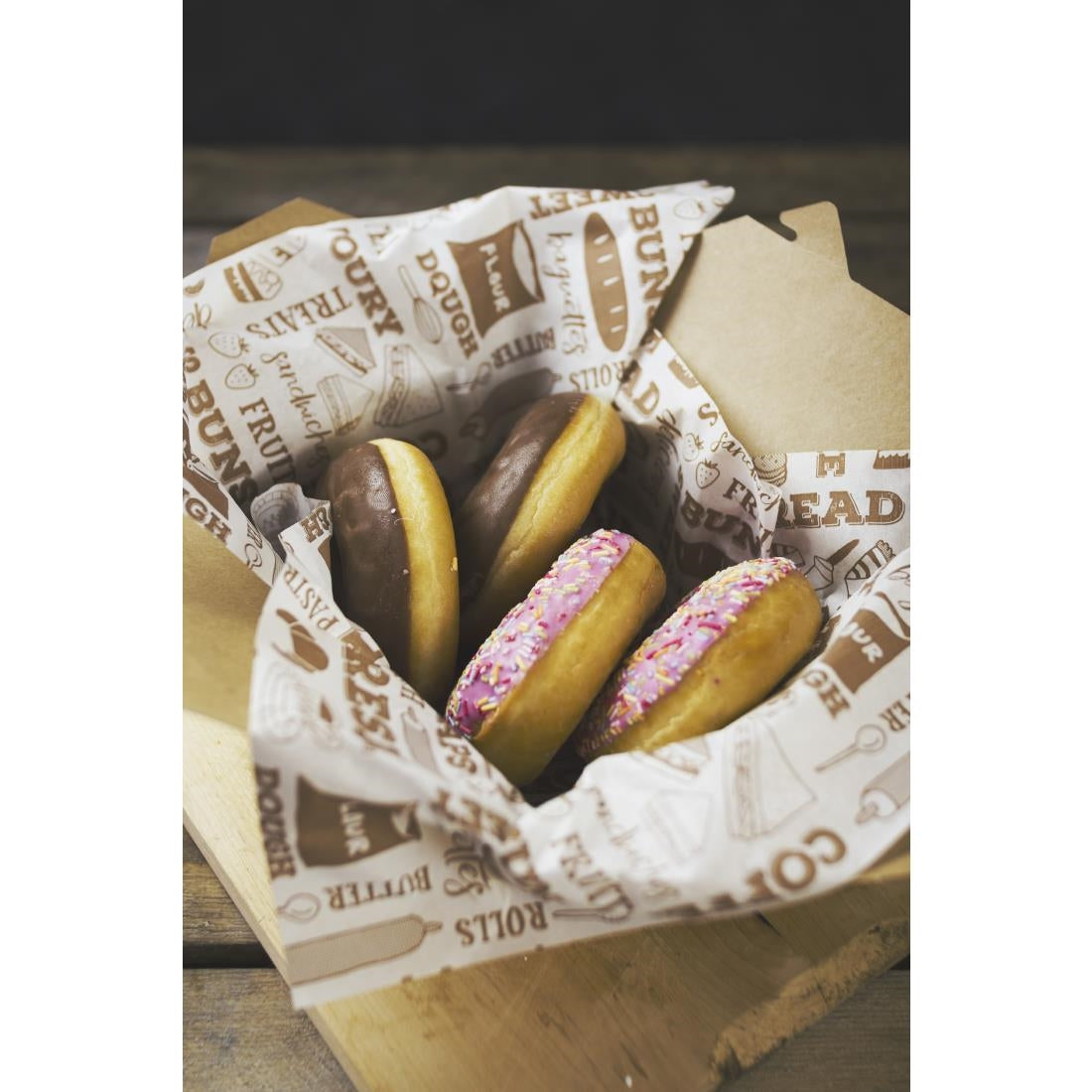 JB826 Vegware Greaseproof Sheets Bakery - 400x300mm (Box 1000)