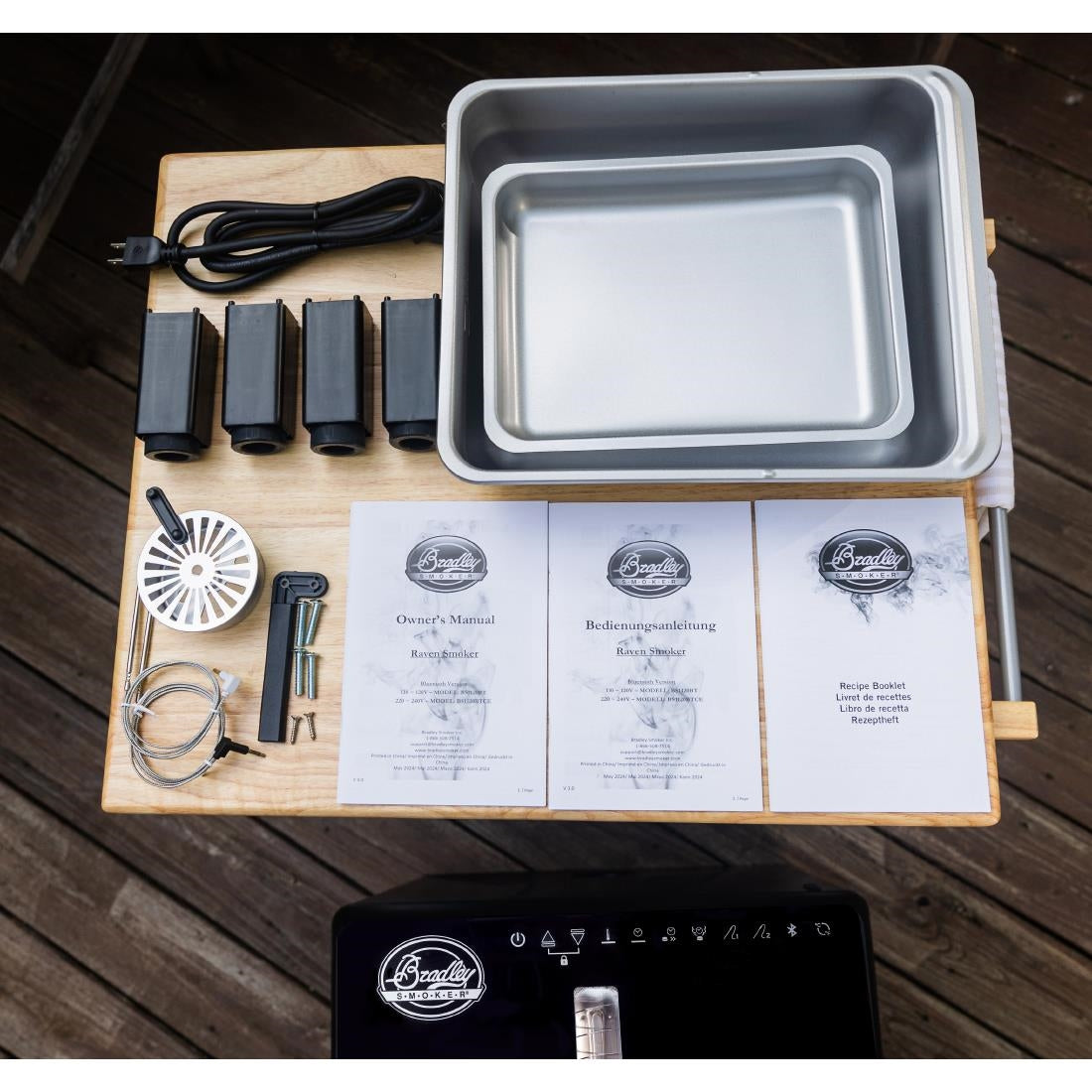 JB901 Bradley Raven Food Smoker (Direct)