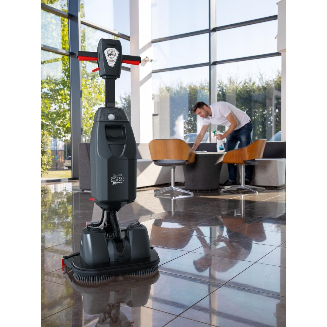 JB905 Numatic Compact Battery Scrubber Dryer 244NX (Direct)