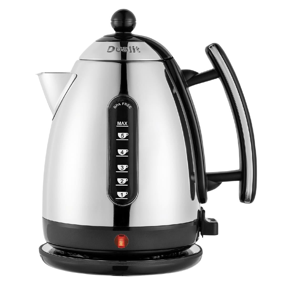 JB908 Dualit Jug Kettle Black/Polished 3kW
