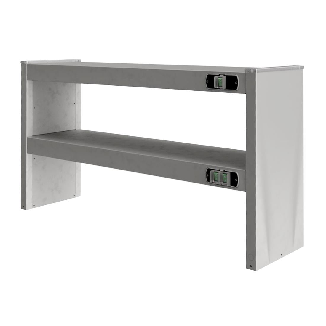 JB918 Moffat Kitchen Pass Heated Over-shelving Two Tier Gantry, Size 3 (Direct)