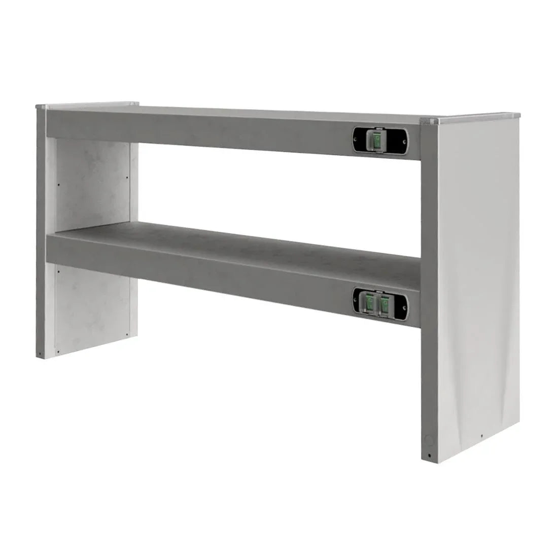 JB918 Moffat Kitchen Pass Heated Over-shelving Two Tier Gantry, Size 3 (Direct)