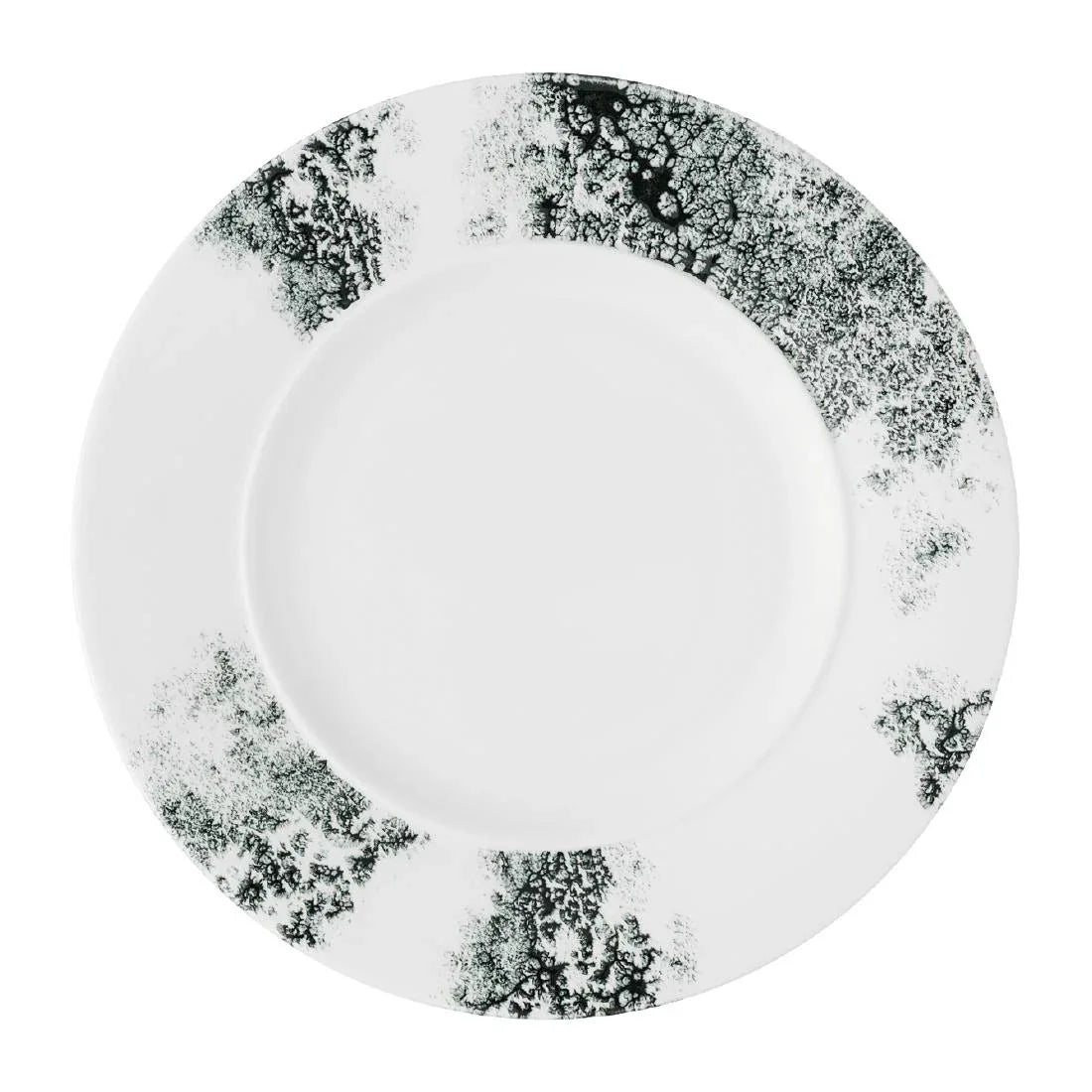 JC504 Ambience Smoke Black Standard Rim Plate - 215mm (Pack 6) (Direct)