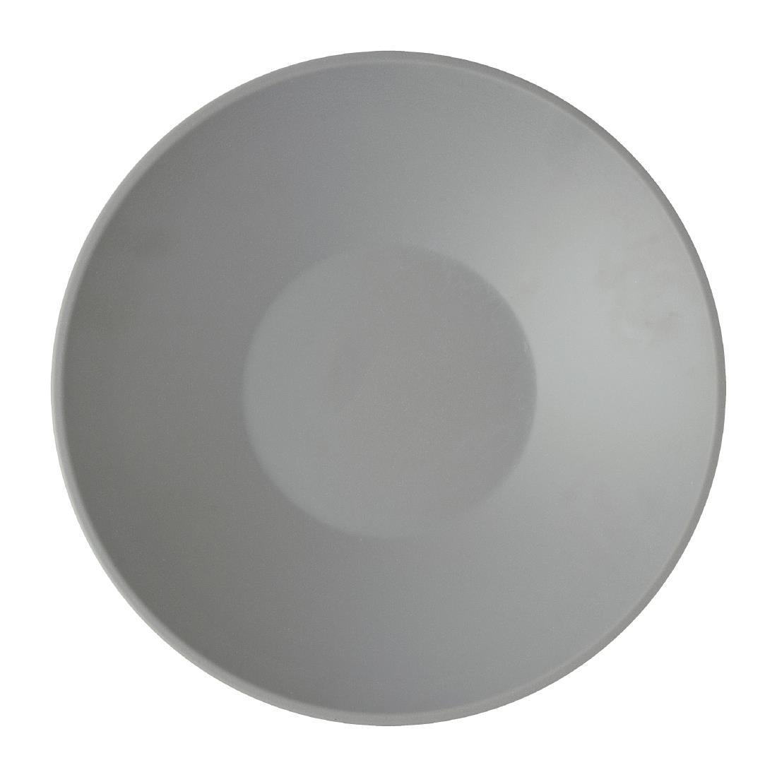 JC543 Emerge Seattle Grey Melamine Shallow Bowl - 300mm (Pack 4) (Direct)