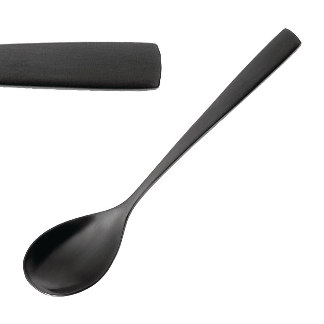 JC550 Bcn Black Coffee Spoon (Pack 12) (Direct)