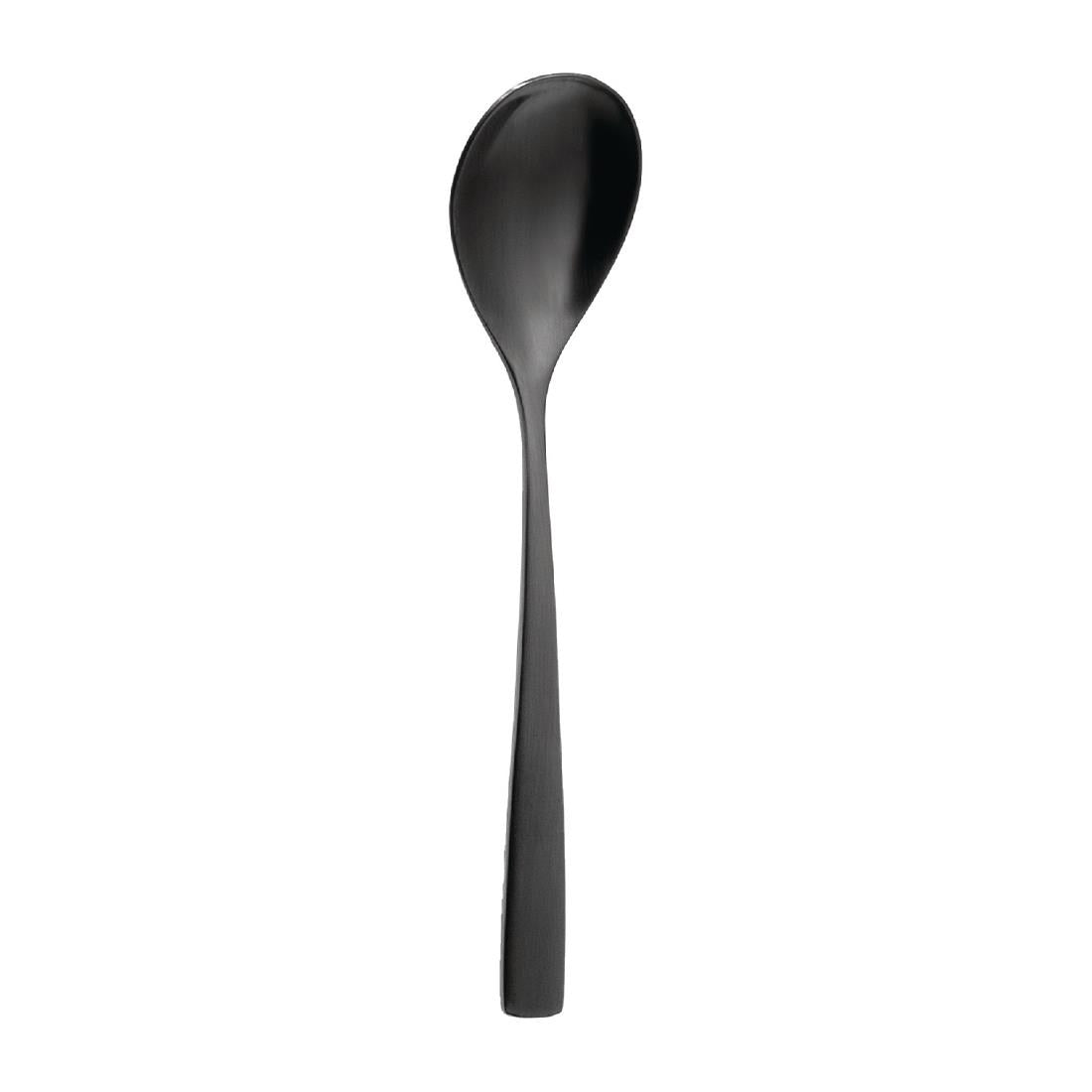 JC551 Bcn Black Moka Spoon (Pack 12) (Direct)