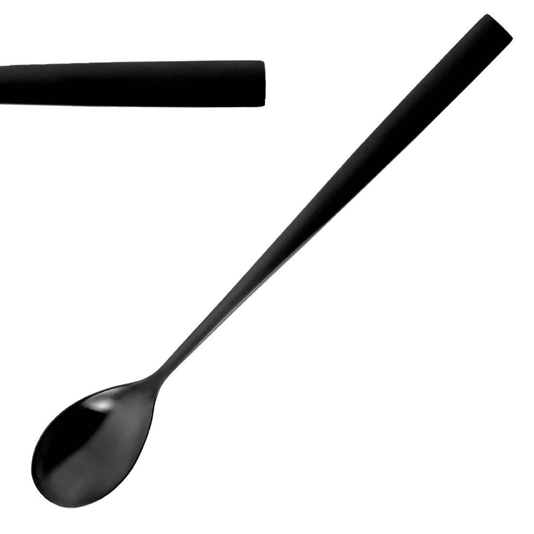 JC573 Bcn Black Soda Spoon (Pack 12) (Direct)