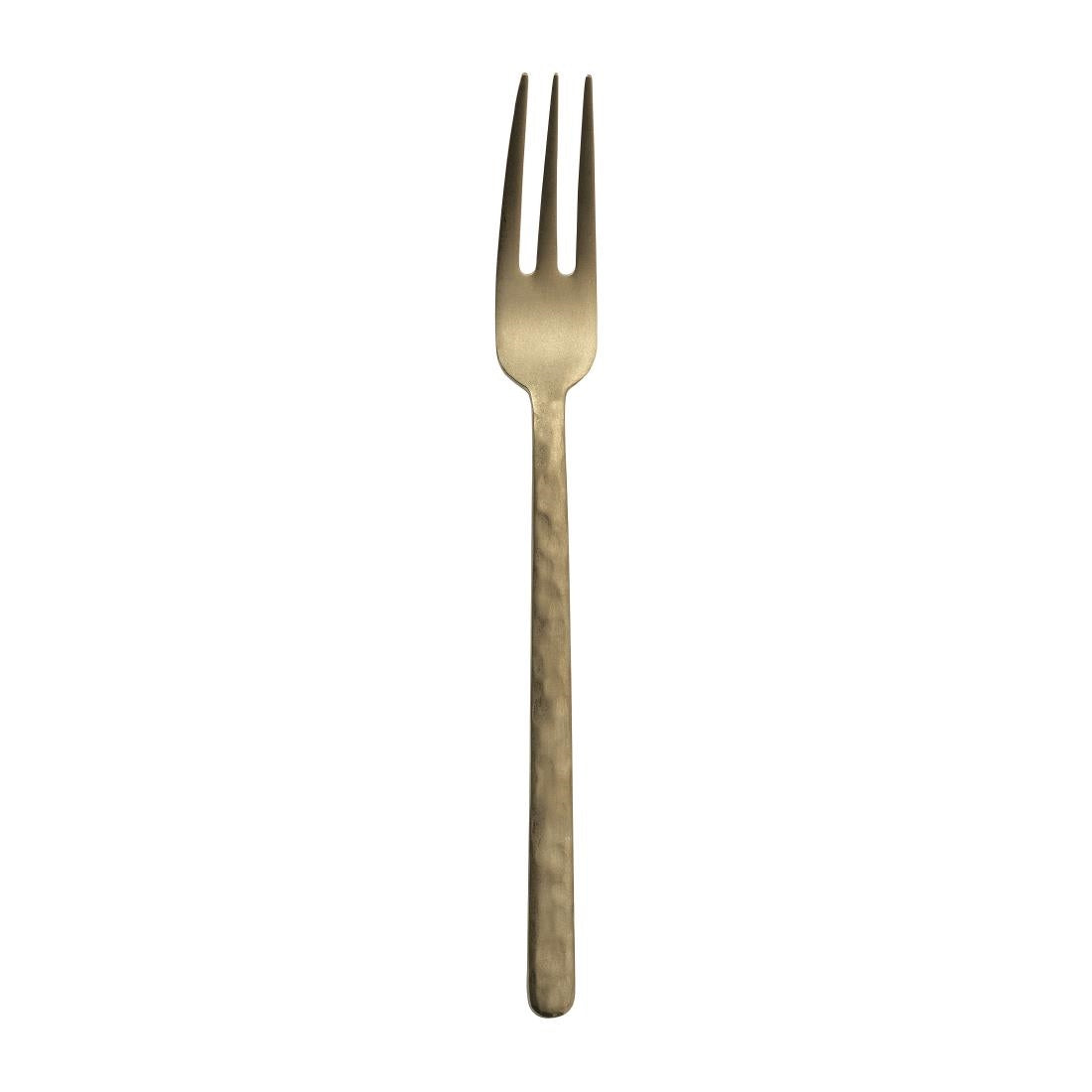 JC591 Kodai Vintage Gold Table Fork 3 Prongs (Pack 12) (Direct)