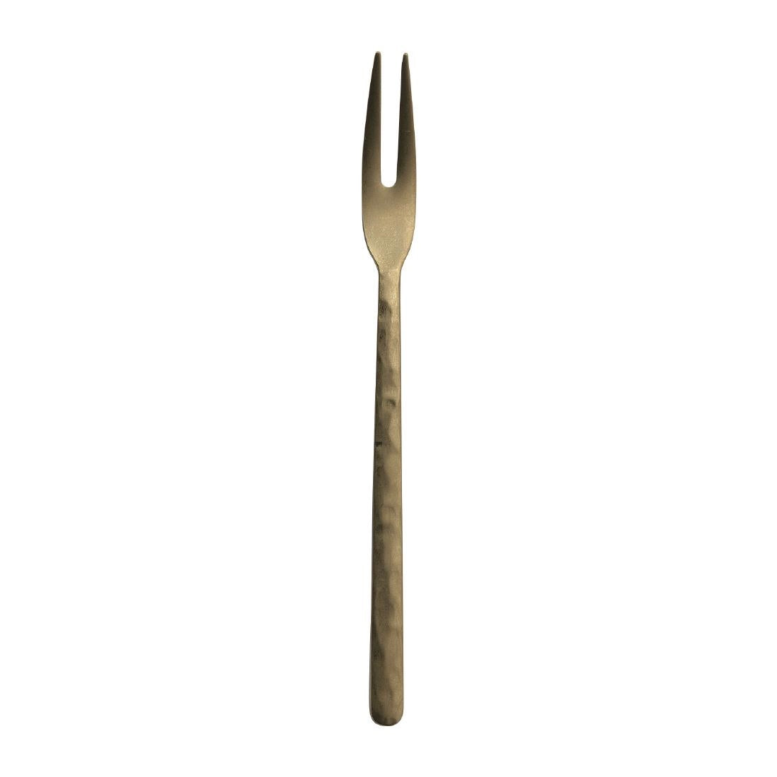 JC594 Kodai Vintage Gold Cake Fork (Pack 12) (Direct)