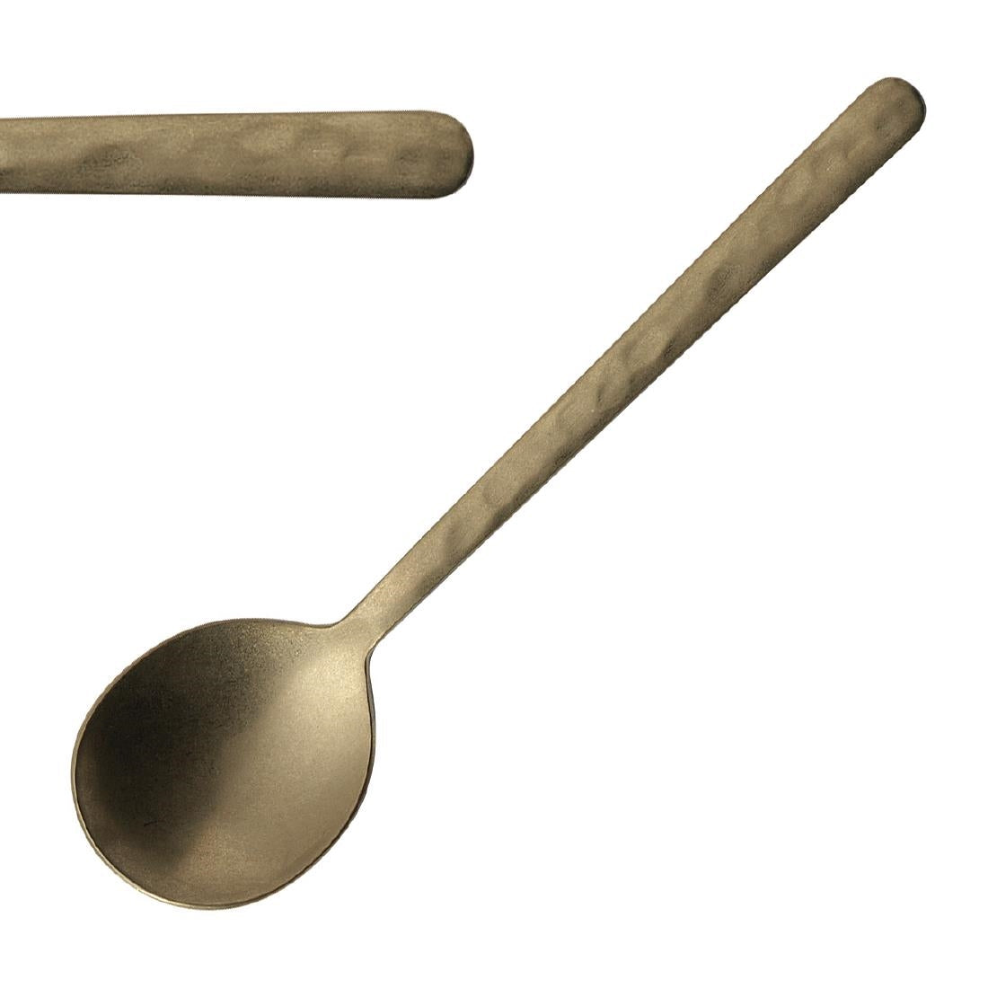 JC595 Kodai Vintage Gold Coffee Spoon (Pack 12) (Direct)