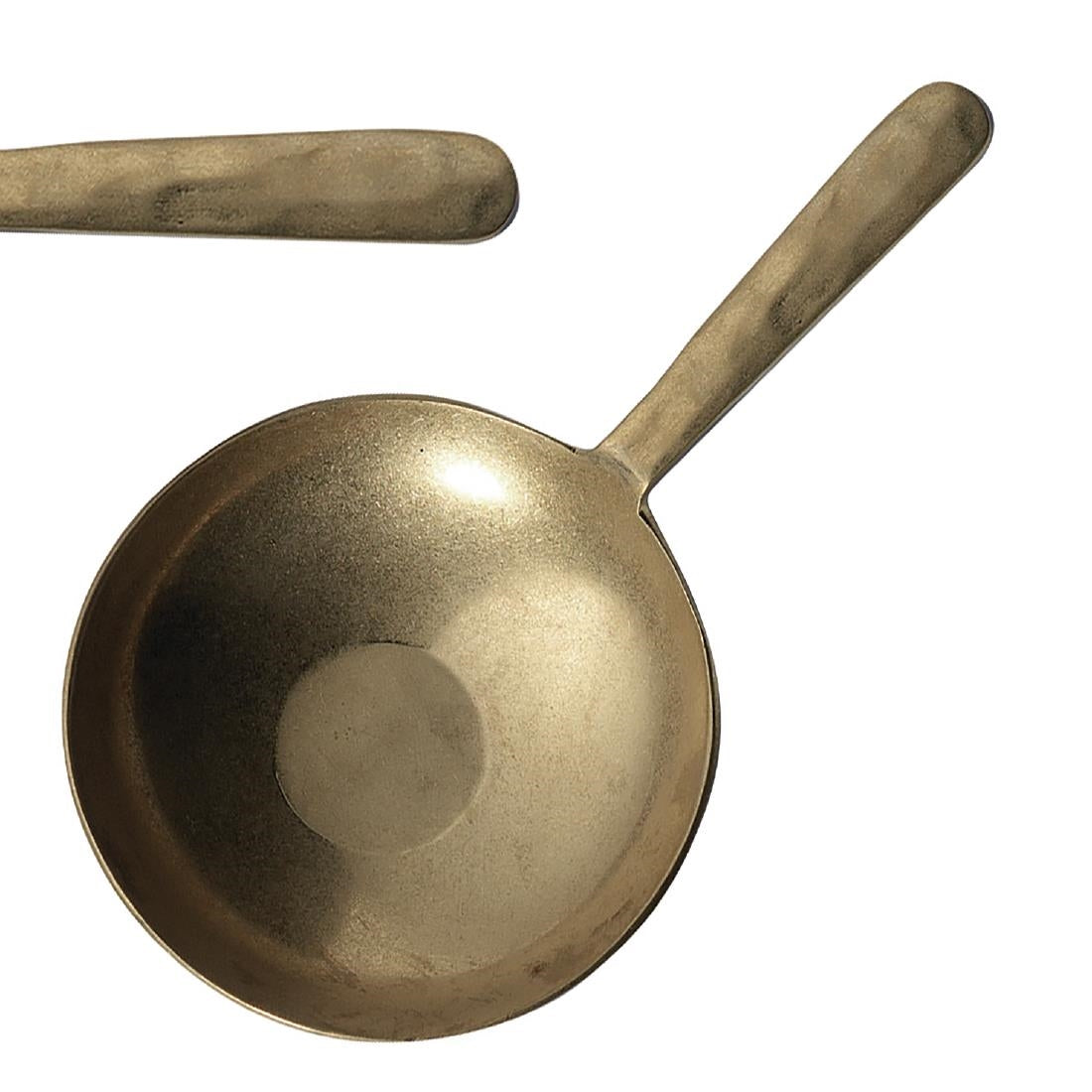 JC598 Kodai Vintage Gold Rice Spoon (Pack 12) (Direct)