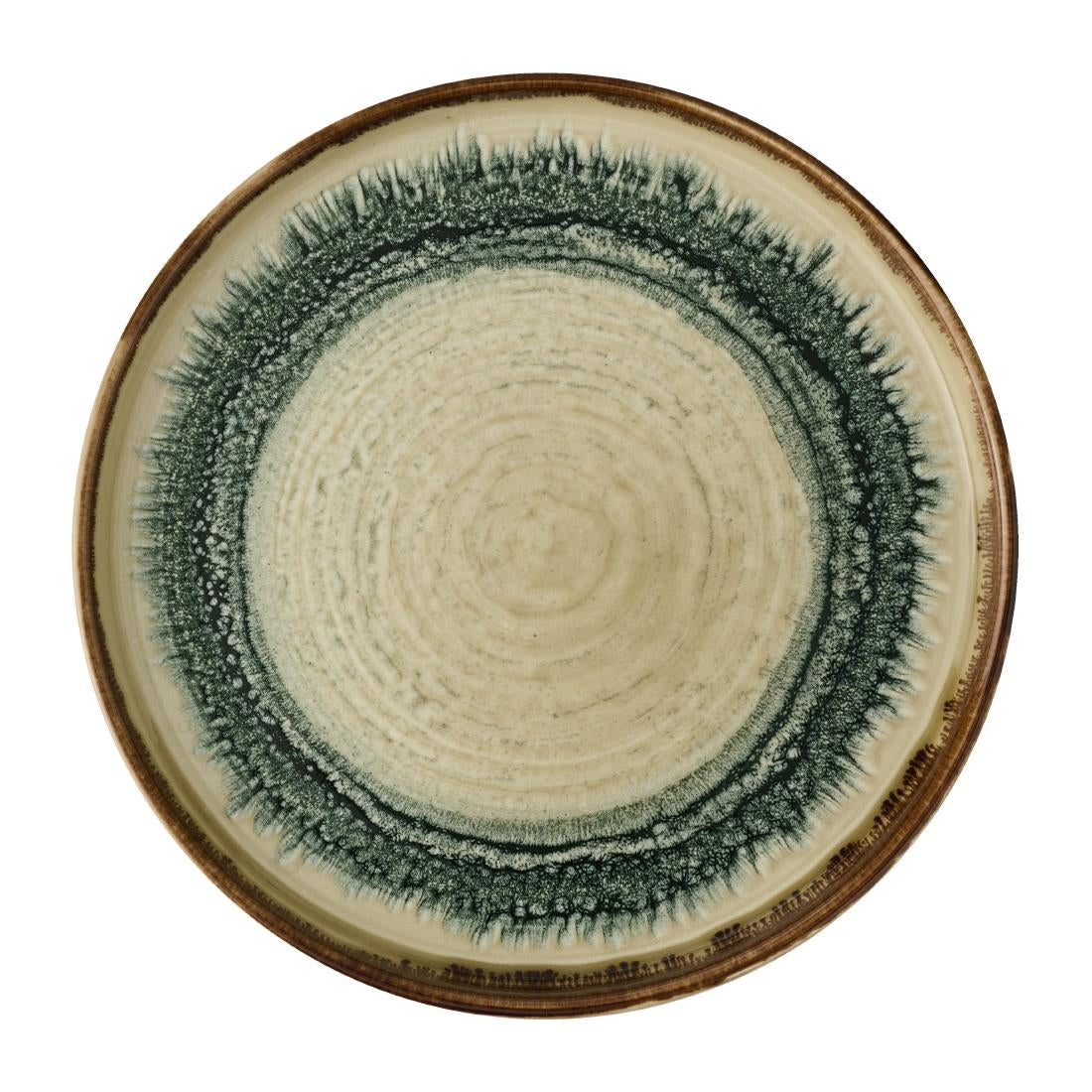 JC619 Harvest Flare Linen Walled Plate - 210mm (Pack 6) (Direct)