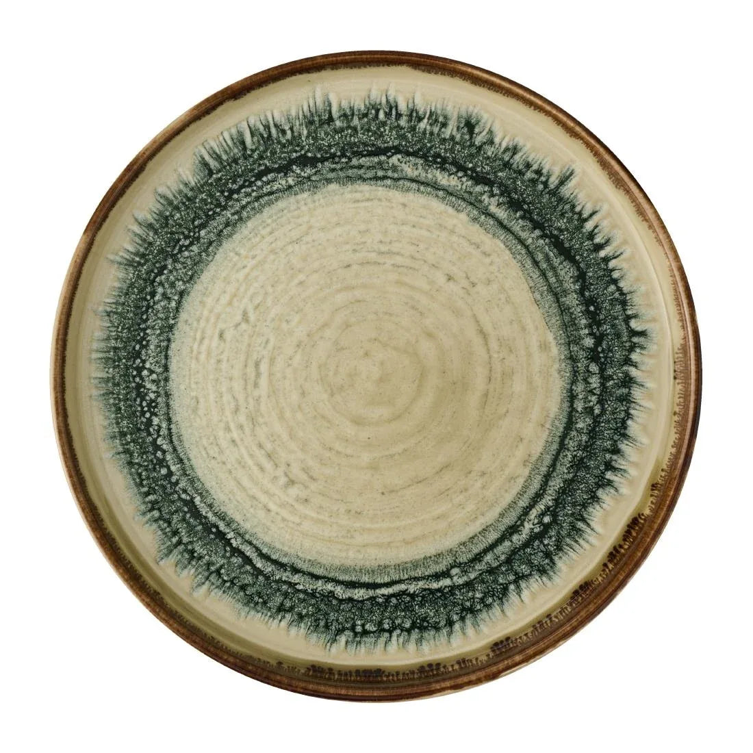 JC619 Harvest Flare Linen Walled Plate - 210mm (Pack 6) (Direct)