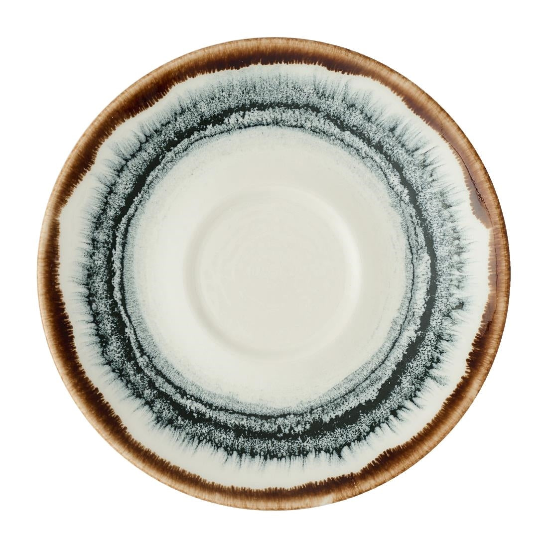 JC621 Harvest Flare Natural Cafe Cappuccino Saucer - 158mm (Pack 12) (Direct)